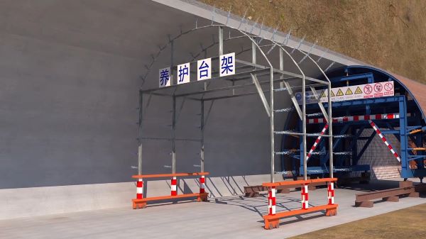 金平区隧道施工动画制作公司 - 隧道施工工艺和施工方法 - 隧道施工汇报动画视频 - bim 工程施工动画